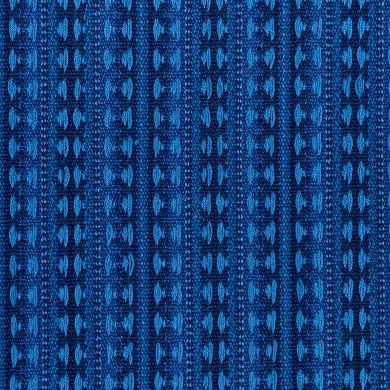 Purchase sample of 79081 Tarnby Stripe, Indigo by Schumacher Fabric