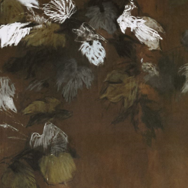 LZW-30188.21593.0 Foglie Di Vite contemporary bronze wallpaper Kravet Design