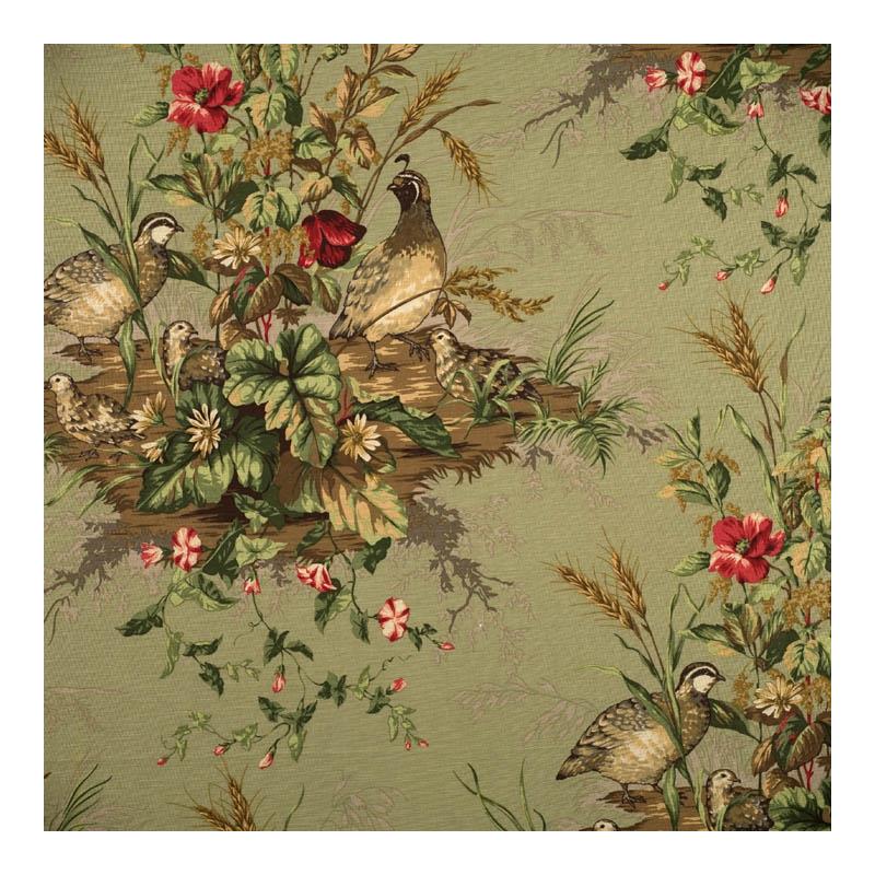 Save 16310-003 Edwin'S Covey Multi On Willow by Scalamandre Fabric