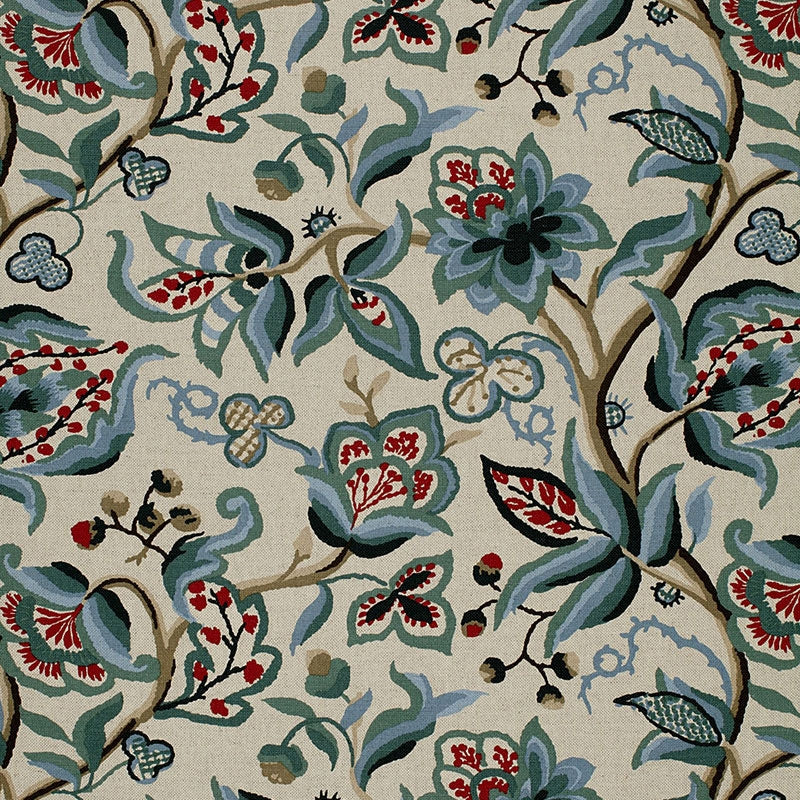 Purchase sample of 1325001 Alexandra Vine, Document by Schumacher Fabric