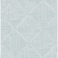 Find 2975-26210 Scott Living II Cade Teal Geometric Teal A-Street Prints Wallpaper
