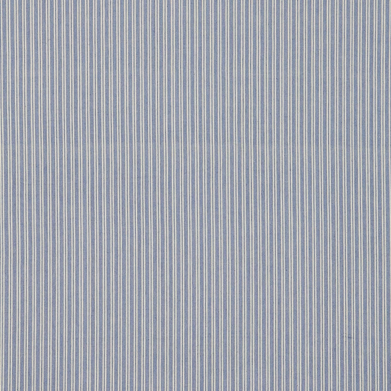Purchase sample of 60072 Wellfleet Ticking, Pacific by Schumacher Fabric