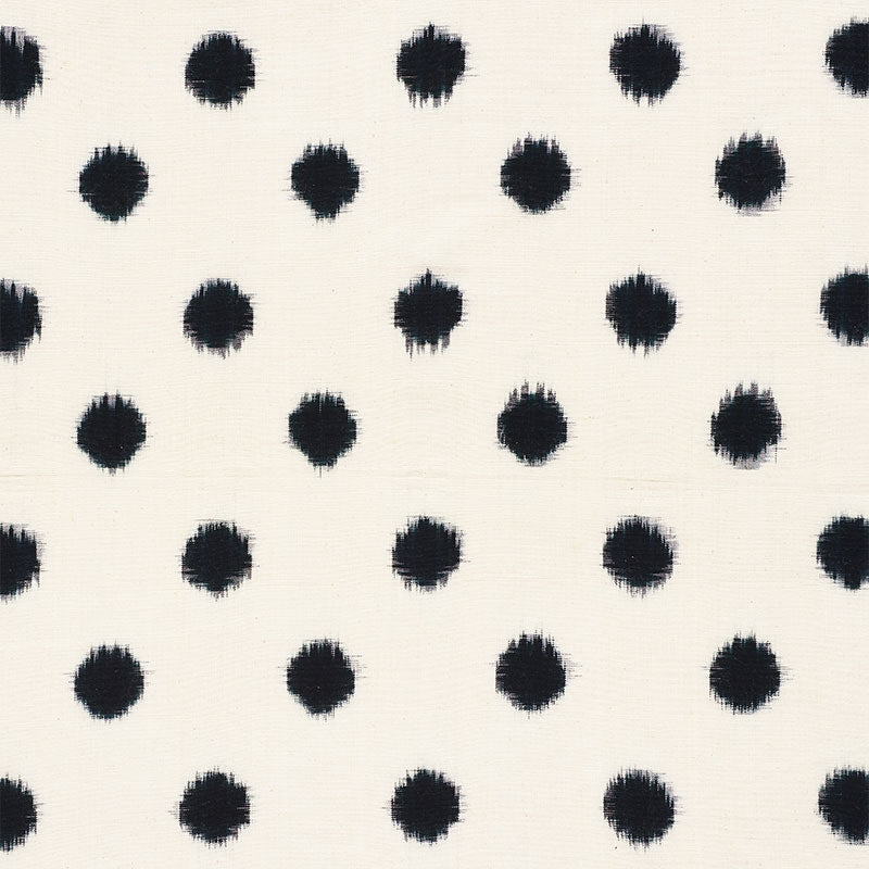 Purchase sample of 72342 Sakuru Ikat, Black by Schumacher Fabric