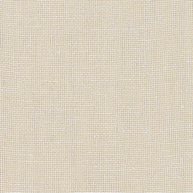 View 5007801 Linen Gesso Cream Schumacher Wallpaper