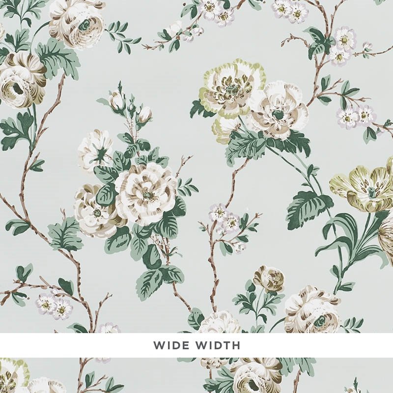 5009872 | Betty, Celadon - Schumacher Wallpaper