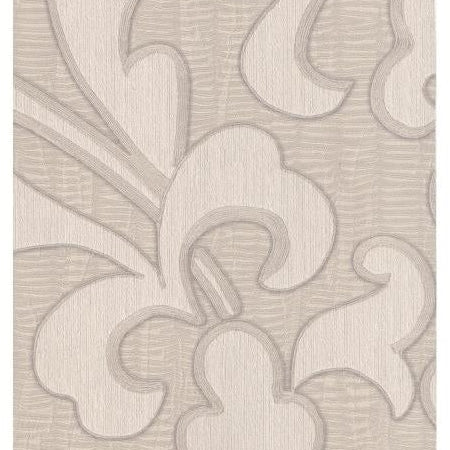 Save AM59601 Atmosphere Beige Damask by Washington Wallpaper