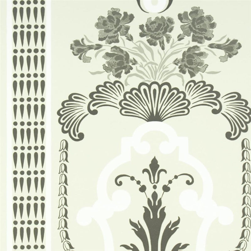 Sample P554-03 Bergius, Pebble by Designer Guild Wallpaper