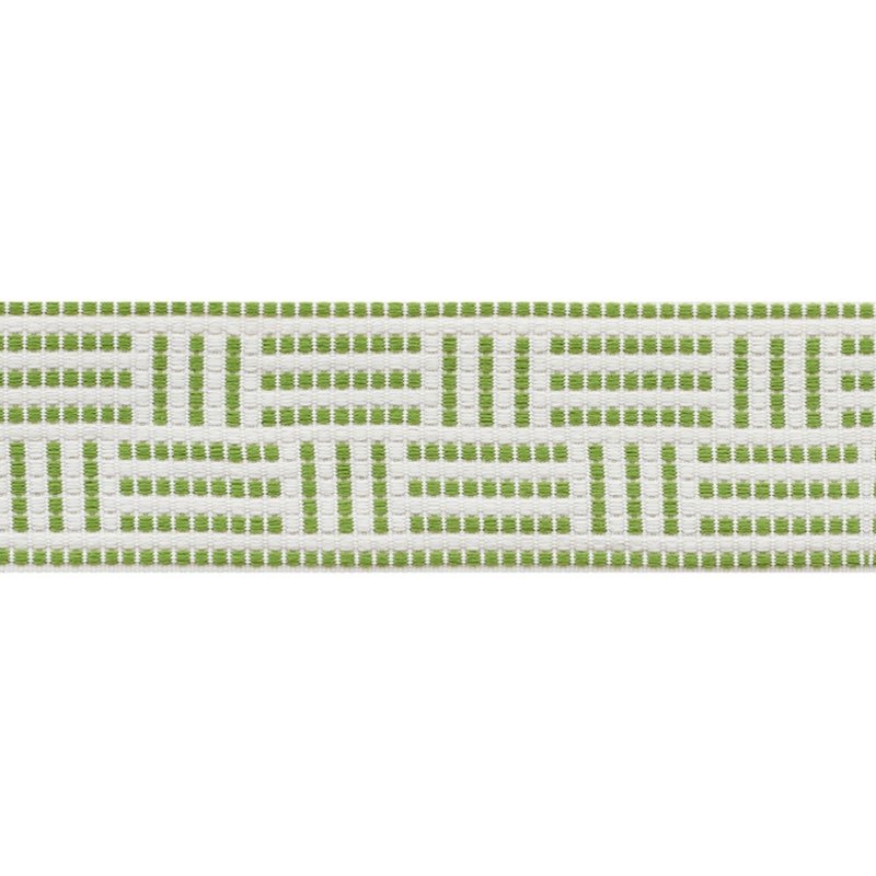 75961 | Brickell Tape, Leaf - Schumacher Fabric