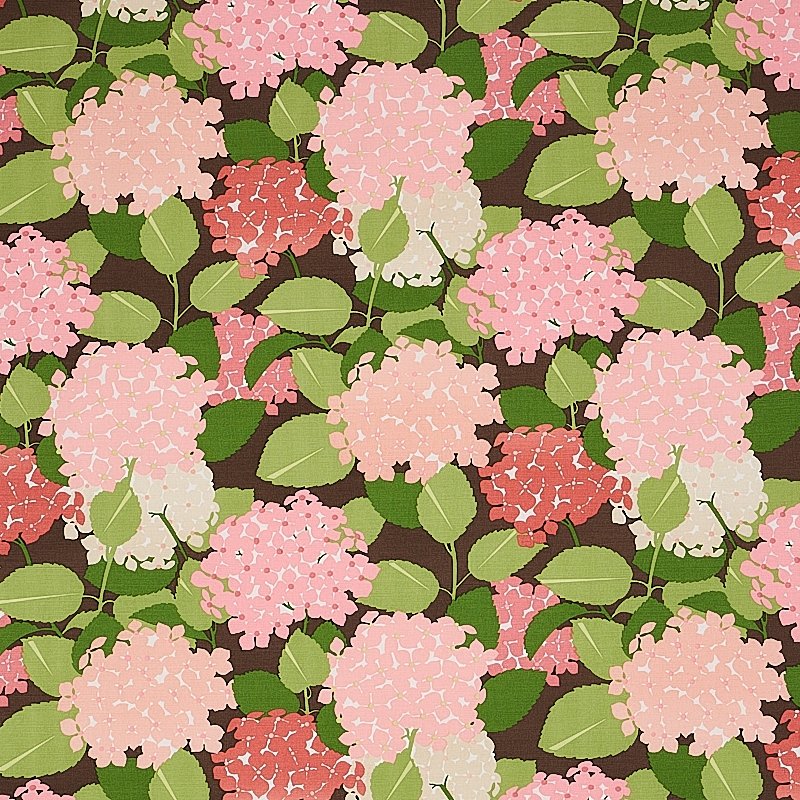Purchase sample of 177582 Hydrangea, Pink by Schumacher Fabric