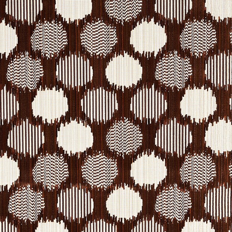 Purchase sample of 73923 Cirque Velvet, Brown by Schumacher Fabric