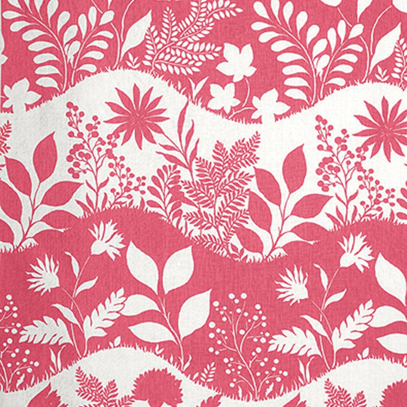 Purchase sample of 173971 Good Day Sunshine, Flamingo by Schumacher Fabric