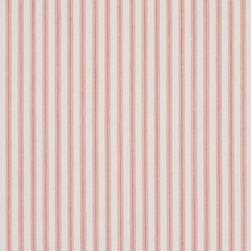 Purchase sample of 60074 Wellfleet Ticking Stripe, Pink by Schumacher Fabric