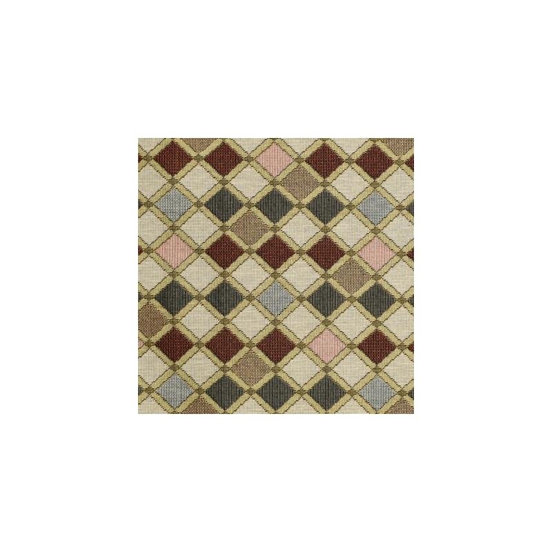 Save F3466 Salmon Red Diamond Greenhouse Fabric