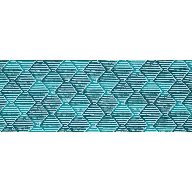 249228 | Ombre Step Bk | Turquoise - Robert Allen Home Fabric