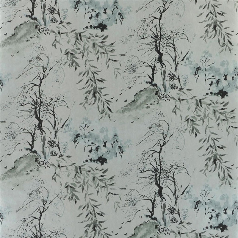 Sample PDG651-05 Winter Palace, Silver by Designer Guild Wallpaper