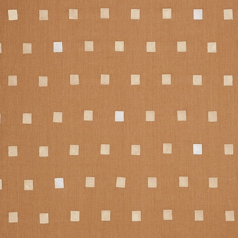 Purchase sample of 179921 Inkwell Hand Block, Camel by Schumacher Fabric