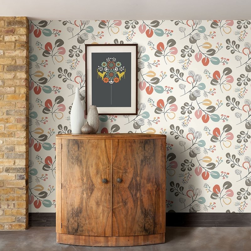 Looking for 2821-25122 Folklore. Jona Multicolor A-Street Wallpaper