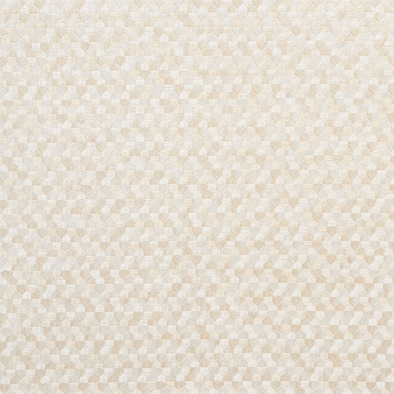 Purchase sample of 75120 Ivins Embroidery, Ivory by Schumacher Fabric
