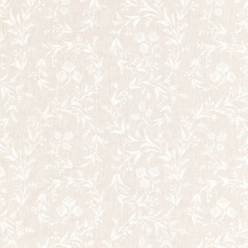 Purchase sample of 67821 Fiorentina Embroidery, Oat by Schumacher Fabric