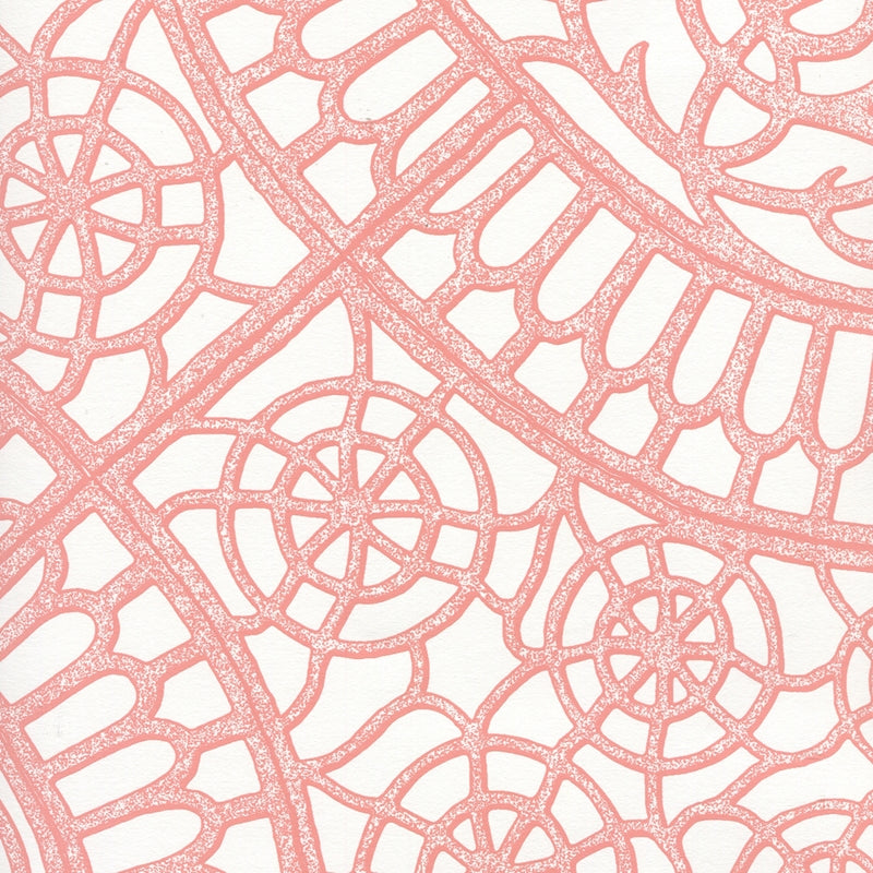 Search CP1030W-05 Camelot Pink On White by Quadrille Wallpaper