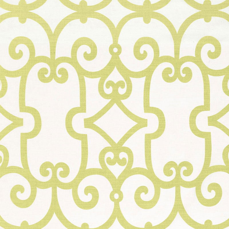 Purchase sample of 174150 Manor Gate, Aloe by Schumacher Fabric