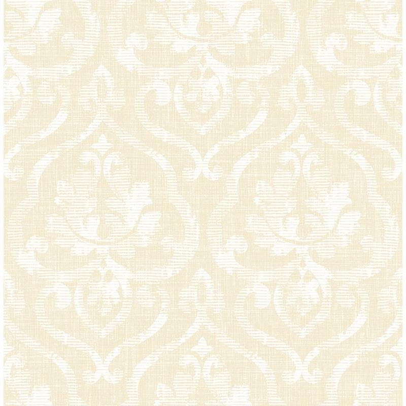 Save MT81905 Montage Brown Damask by Seabrook Wallpaper