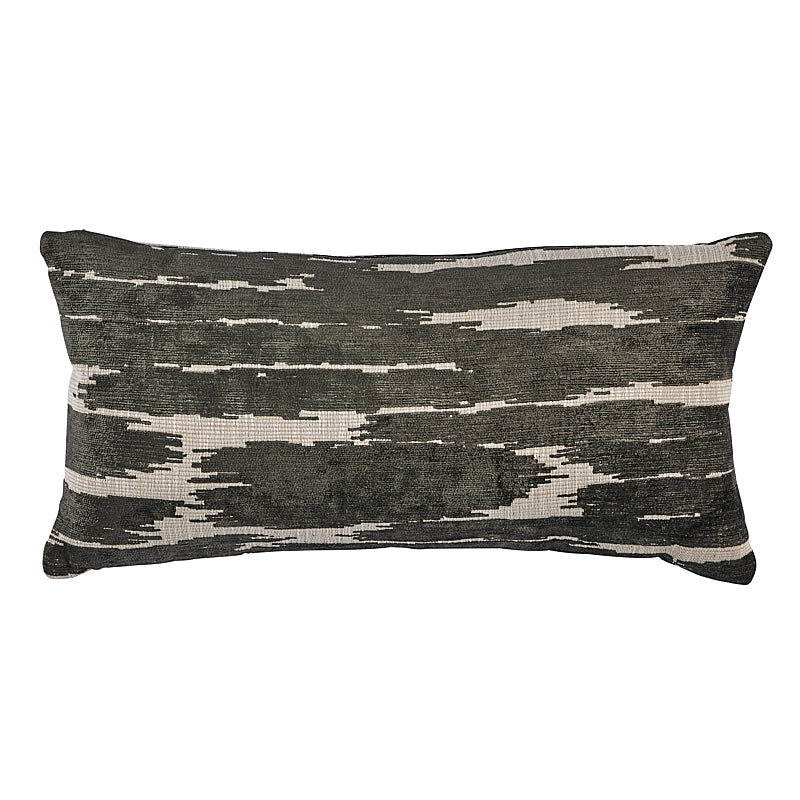 So7255218 | Gibson Pillow, Charcoal - Schumacher Furniture and Accessories