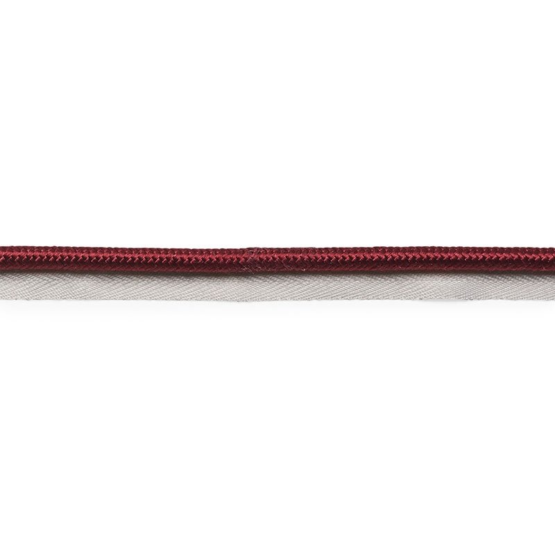 74569 | Gustave Silk Lip Cord, Burgundy - Schumacher Fabric