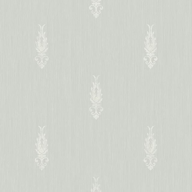 Looking CR33202 Kennet Gray Fleur de lis by Carl Robinson Wallpaper
