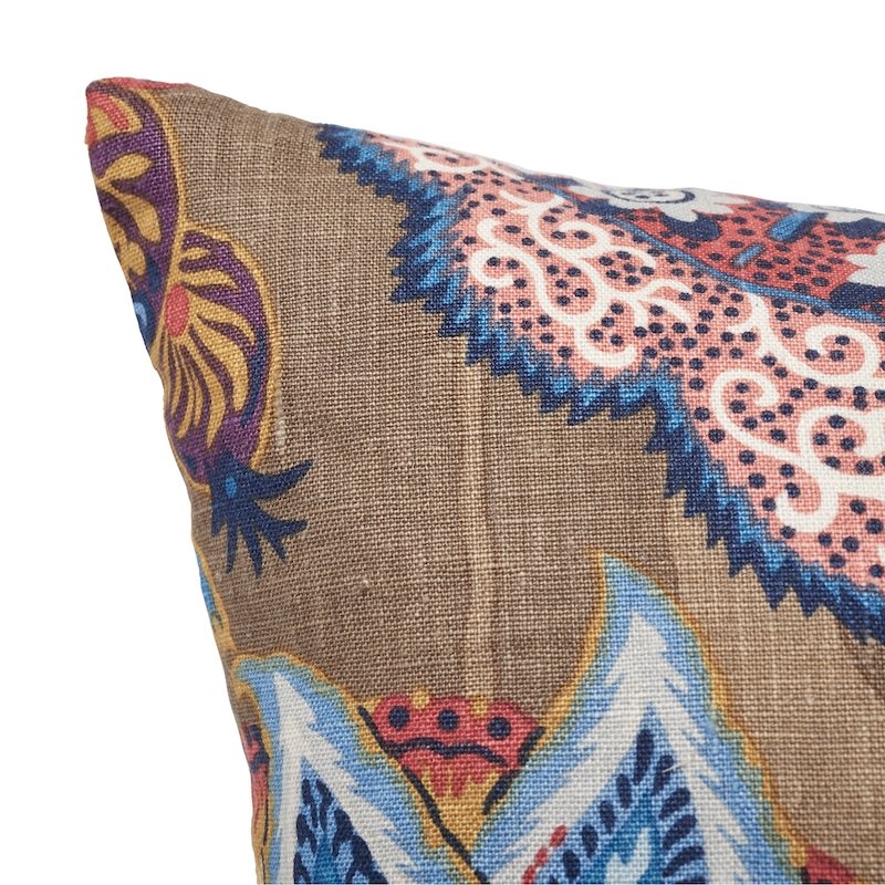 So17940204 Rosenborg Hand Print 18" Pillow Navy By Schumacher Furniture and Accessories 1,So17940204 Rosenborg Hand Print 18" Pillow Navy By Schumacher Furniture and Accessories 2,So17940204 Rosenborg Hand Print 18" Pillow Navy By Schumacher Furniture and Accessories 3