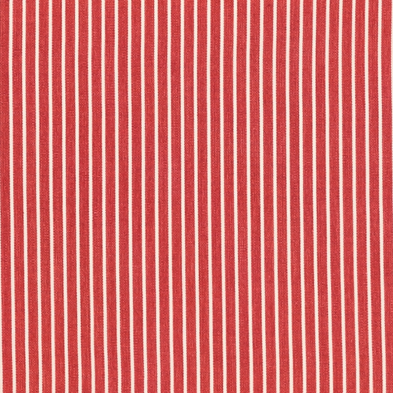 Purchase sample of 71309 Edie Stripe, Red by Schumacher Fabric