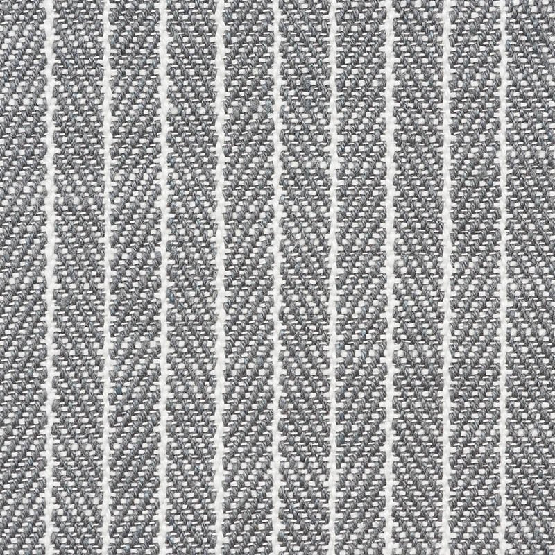 Purchase sample of 76673 Garter Stripe, Slate by Schumacher Fabric