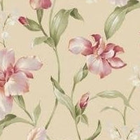 Find HT71203 Lanai Reds Floral by Seabrook Wallpaper