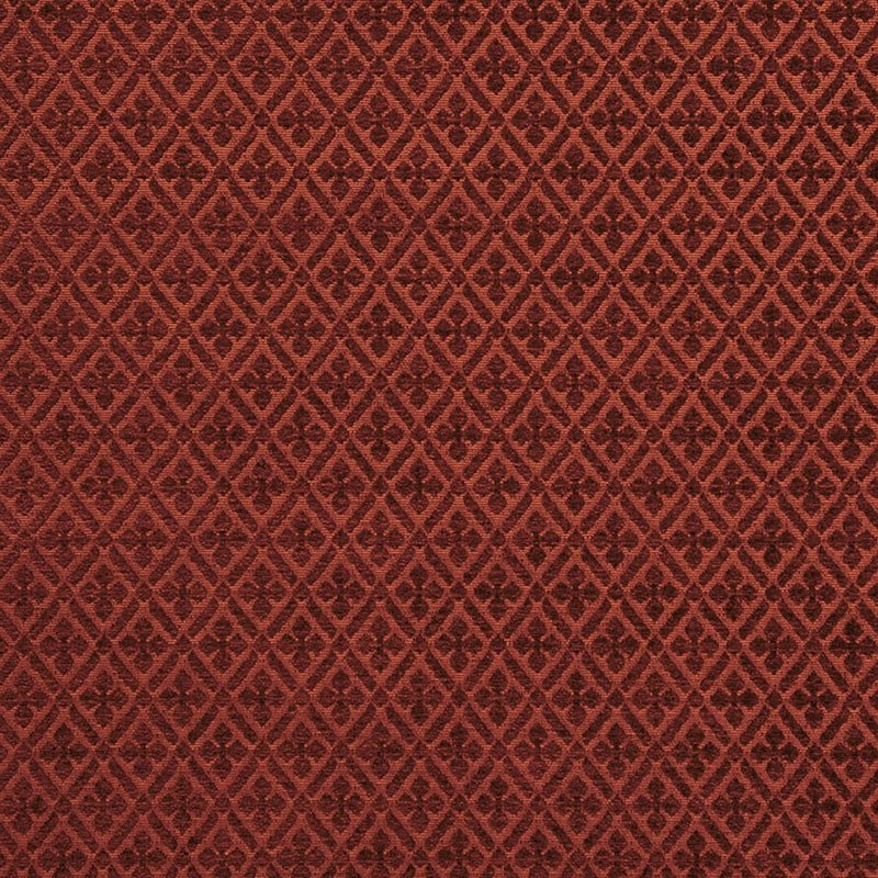 Purchase sample of 43451 Whittington Chenille, Poppy by Schumacher Fabric