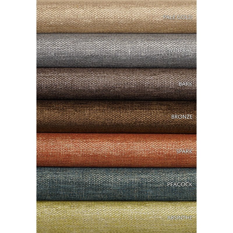 Purchase sample of 62630 Glimmer, Pale Gold by Schumacher Fabric