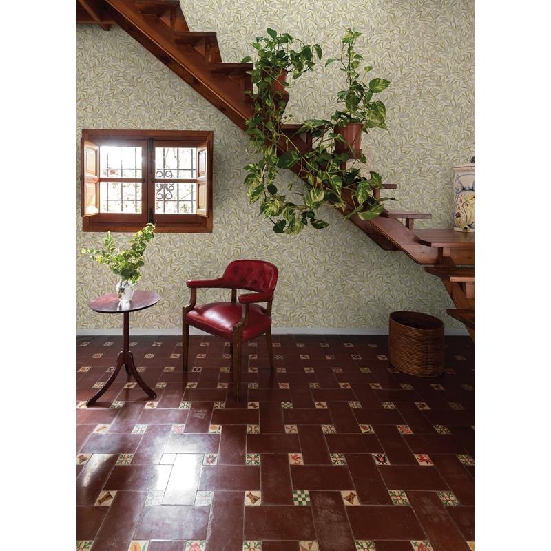 Search 2970-26103 Revival Zulma Gold Decorative Botanical Wallpaper Gold A-Street Prints Wallpaper