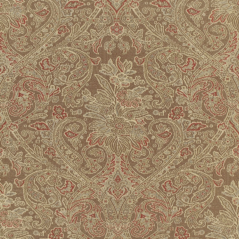 Order 5006251 Sinclair Paisley Vicuna Schumacher Wallpaper