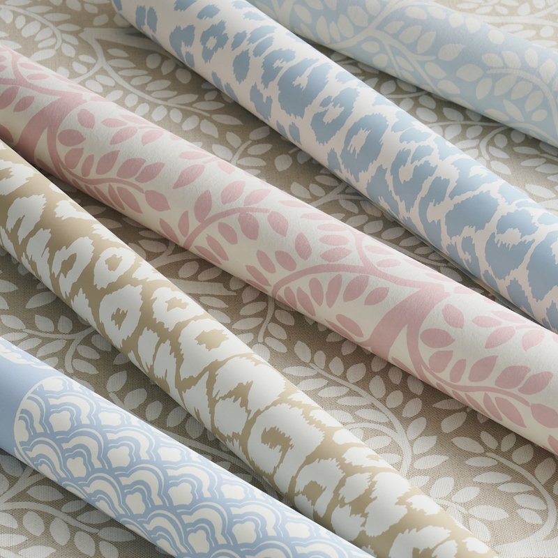 Search 5007014 Iconic Leopard Sky Schumacher Wallcovering Wallpaper