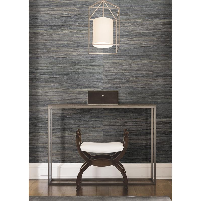 Select 2829-80007 Fibers Fujian Silver Grasscloth A Street Prints Wallpaper