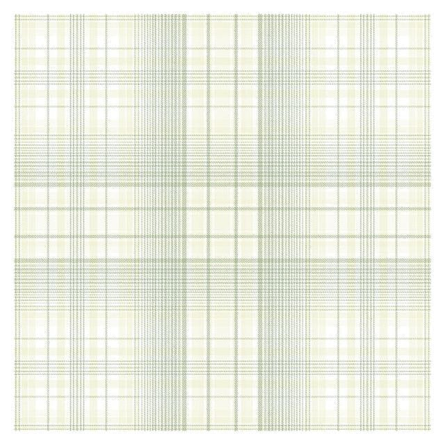 Save AF37717 Flourish (Abby Rose 4) Green Check Plaid Wallpaper by Norwall Wallpaper
