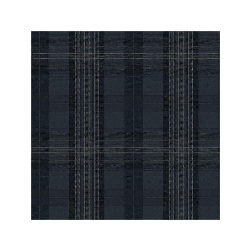 Chesapeake Austin Navy Blue Plaid Wallpaper 3123-330213 - The Home