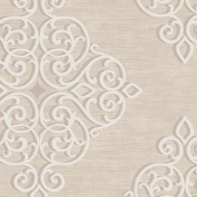 Acquire CO80508 Connoisseur Neutrals Scrolls by Seabrook Wallpaper