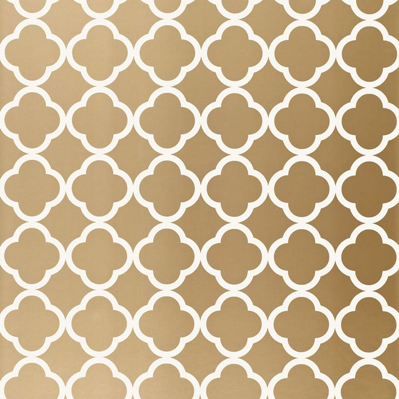Find 5005873 Morocco Antique Gold Schumacher Wallpaper