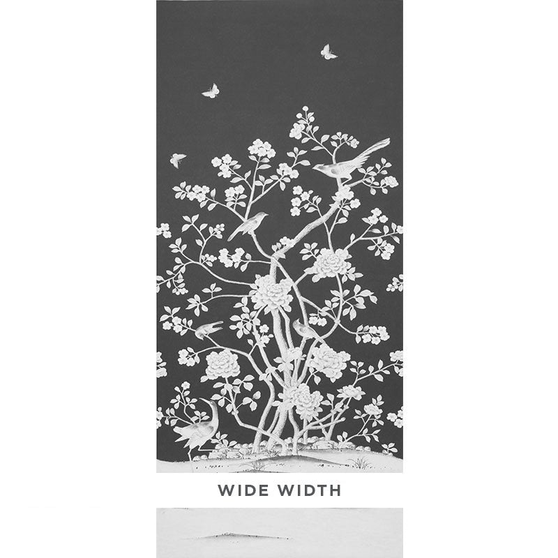 Search 5007127 Chinois Palais Noir Schumacher Wallpaper