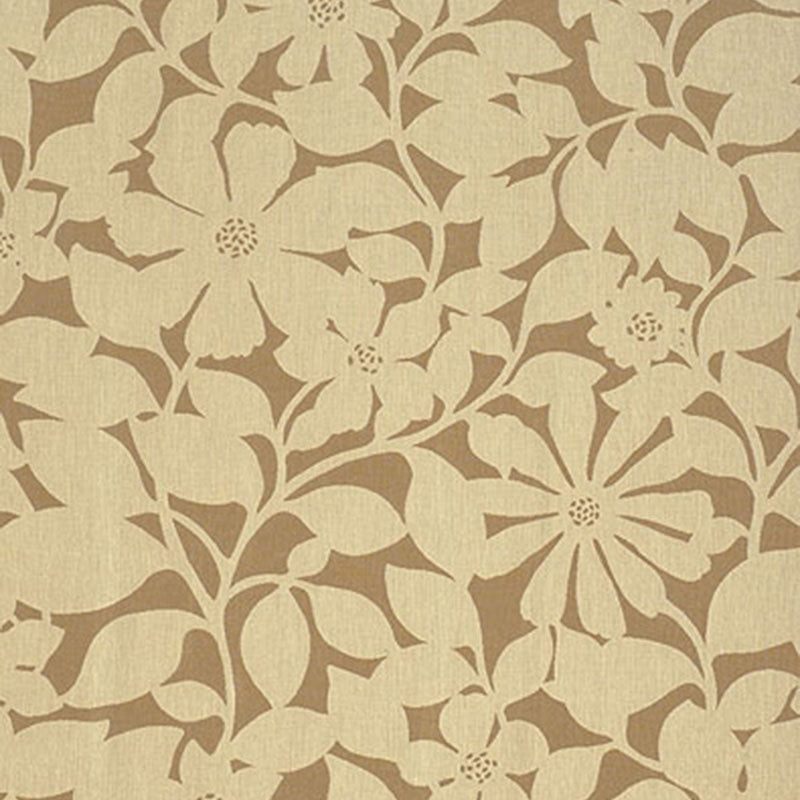 Purchase sample of 62803 Bora Bora, Teak by Schumacher Fabric
