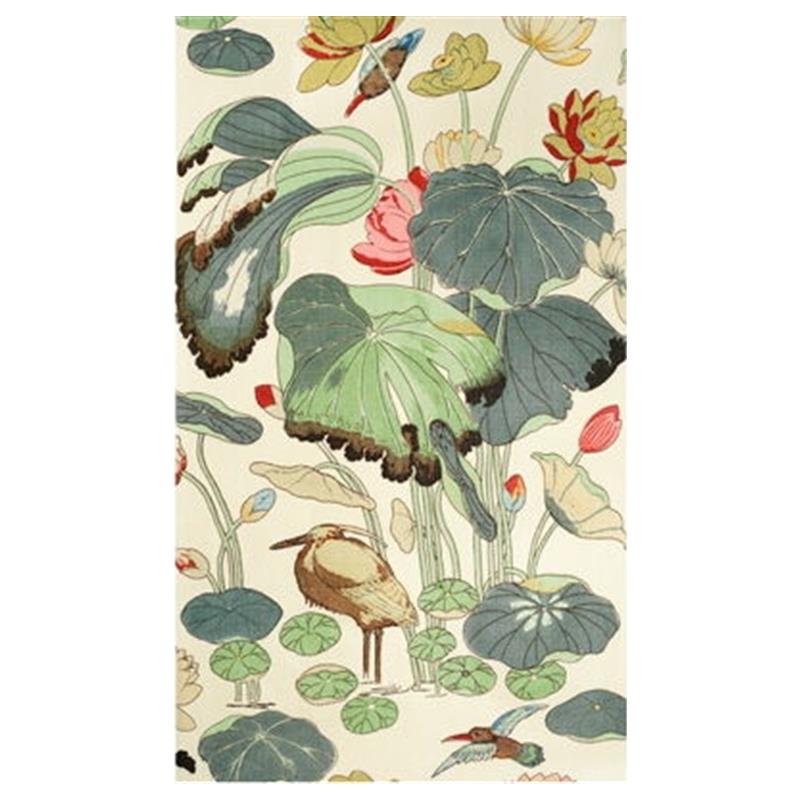 Order 697130.LJ Nympheus Print Natural multipurpose lee jofa fabric Fabric 2