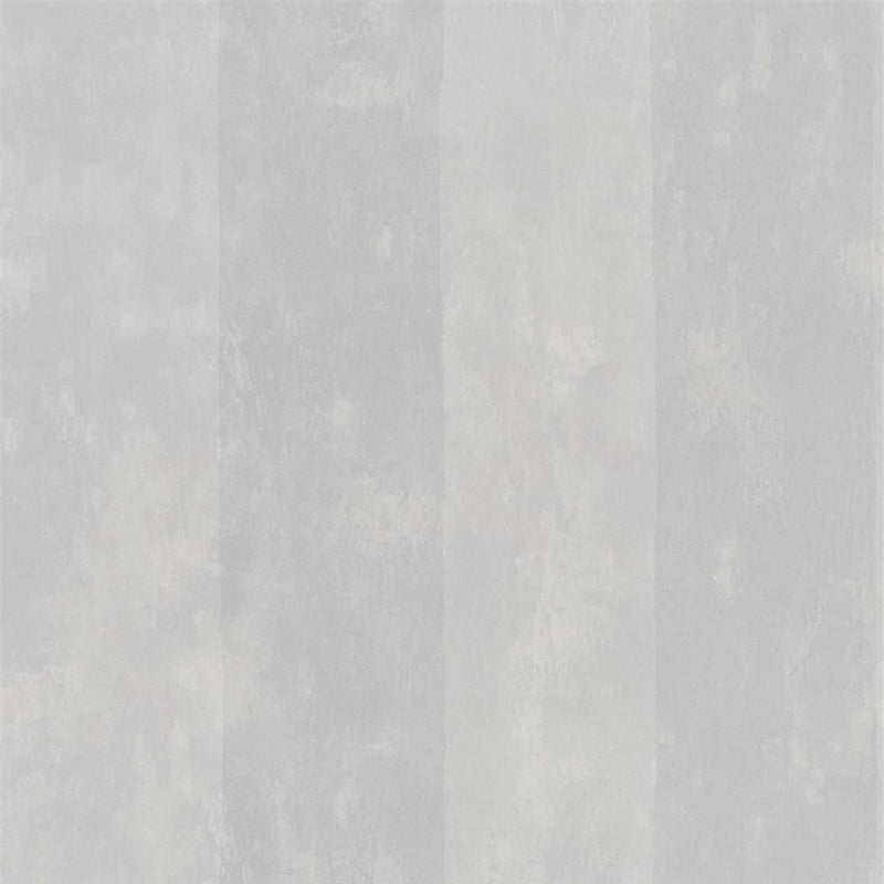Sample PDG720-10 Parchment Stripe, Steel by Designer Guild Wallpaper