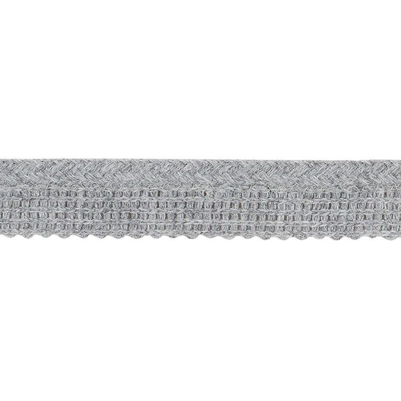 72423 | Eubie Lip Cord, Grey - Schumacher Fabric