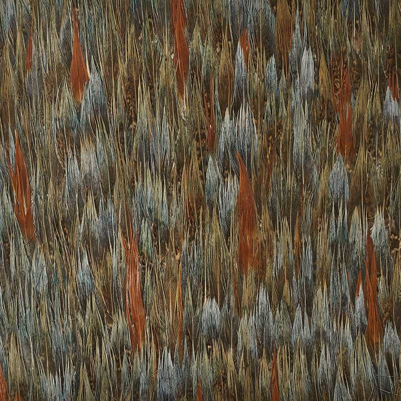 Order 5008404 Nickel Brown Schumacher Wallpaper