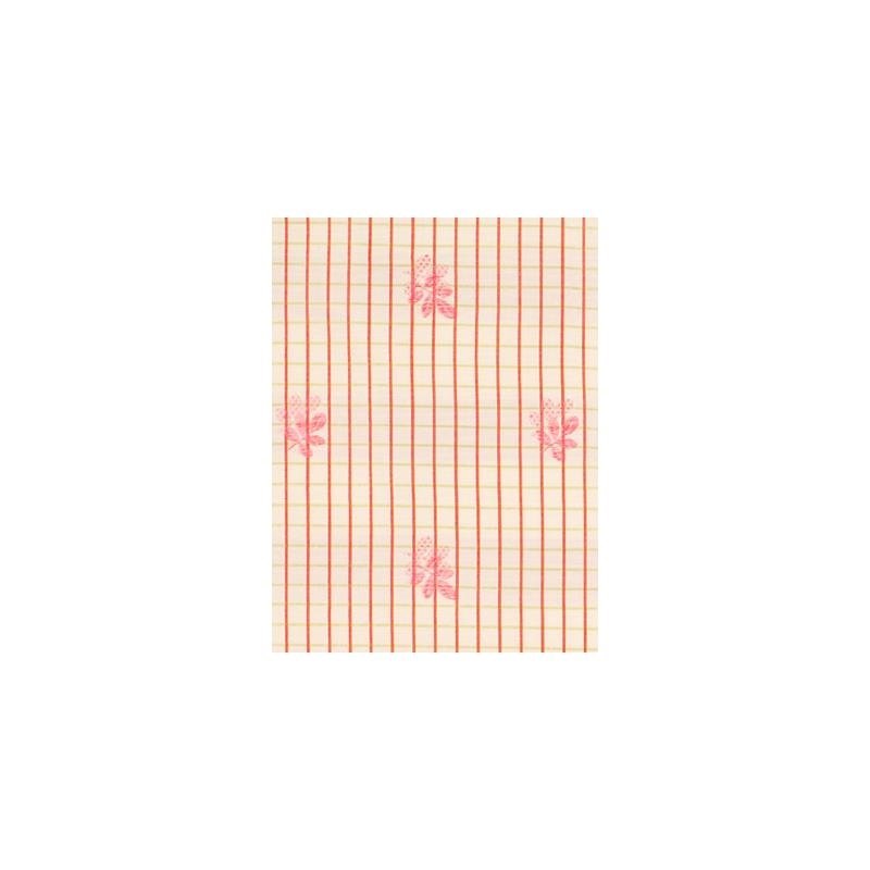 124235 | Vermont Plaid Citrus Rose - Beacon Hill Fabric
